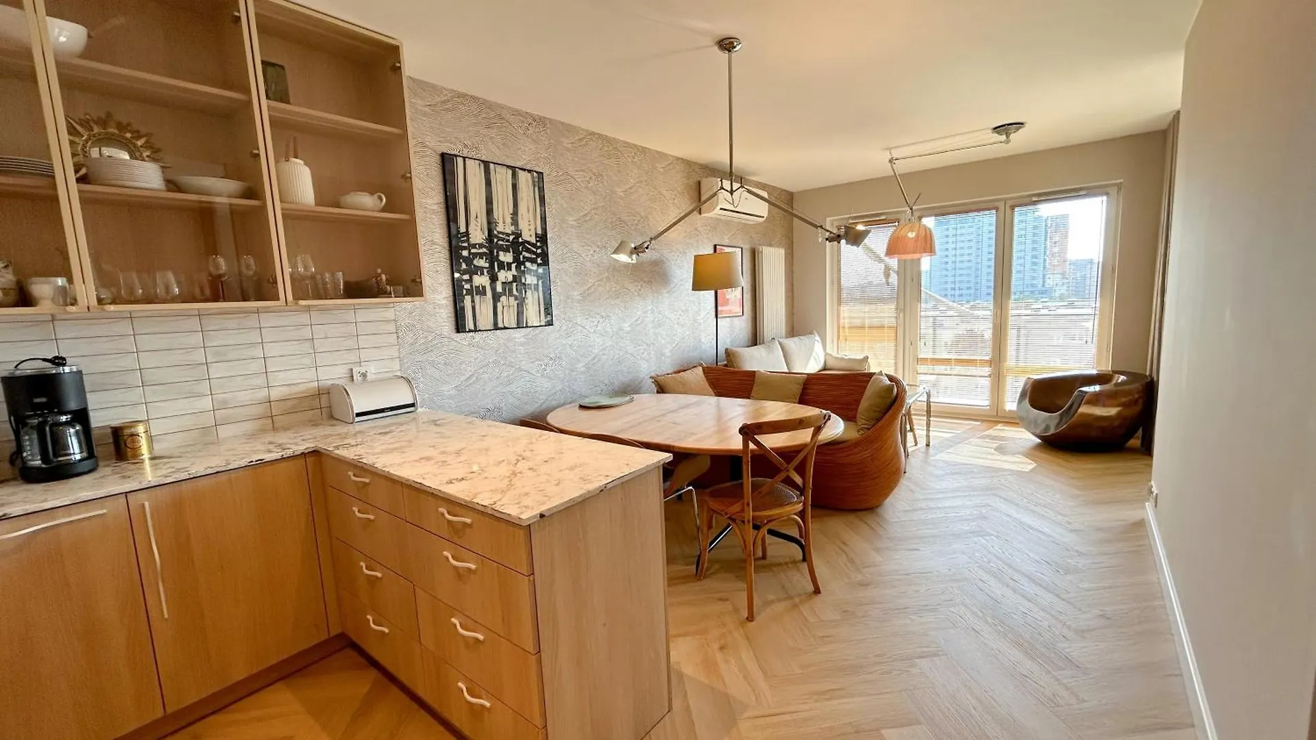 Appartement Plazowy Zakatek Boho à Gdańsk
